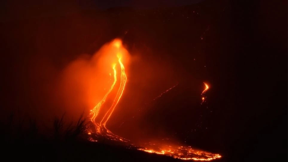 Θετική εξέλιξη: Μειώνεται η δραστηριότητα της Αίτνας